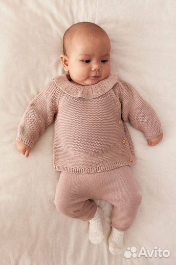 Костюм новый вязаный 68 h&m новорожденной