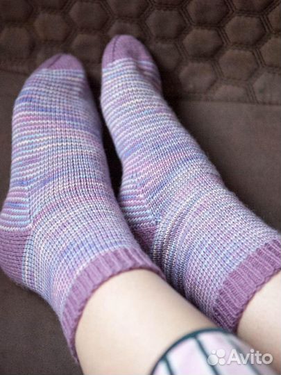 Вязаные носки