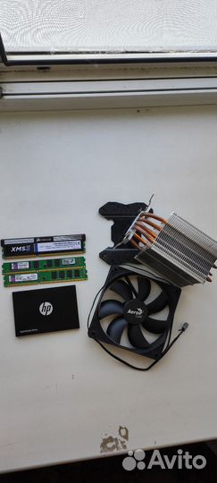 Оперативная память ddr3, ssd, Башенный кулер