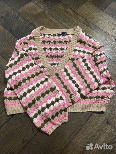 Укороченый Вязанный Джемпер