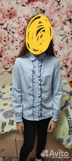 Блузка школьная