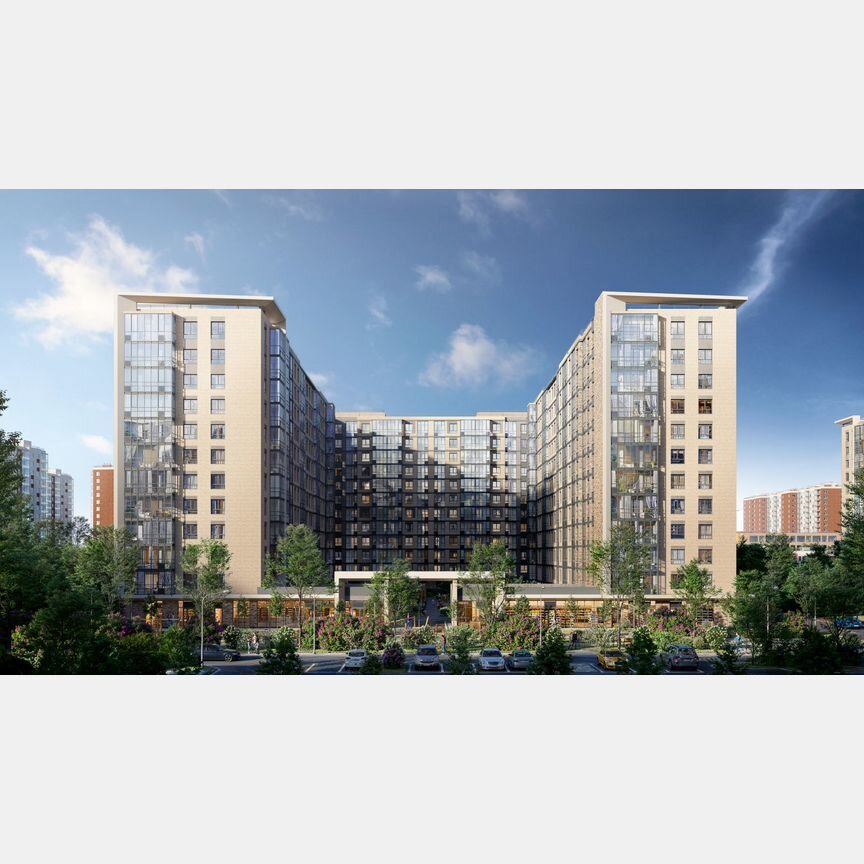 2-к. квартира, 55,7 м², 6/12 эт.