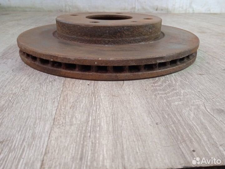 Диск тормозной передний Hyundai Elantra XD G4GC