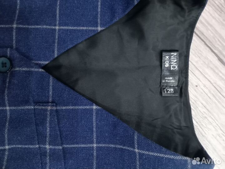 Костюм классический детский брюки жилетка