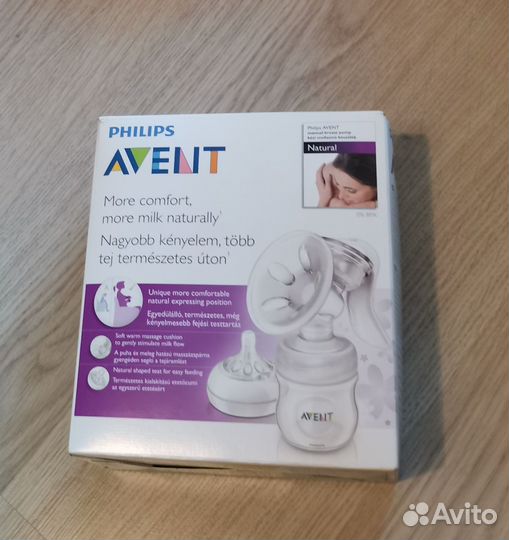 Avent Philips Молокоотсос ручной + система