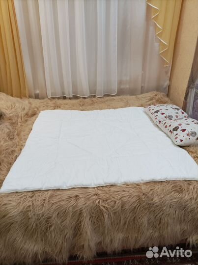 Одеяло на синтепоне для ребенка размер 120-120