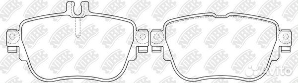 Колодки тормозные дисковые