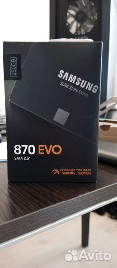 Ssd samsung 870 evo 250gb
