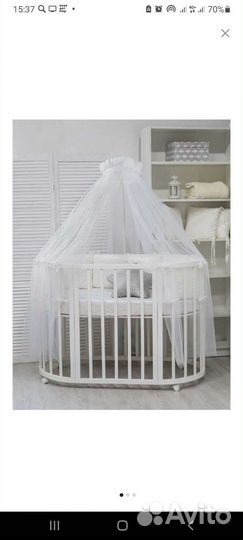 Балдахин в детскую кроватку