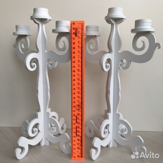 Подсвечник деревянный