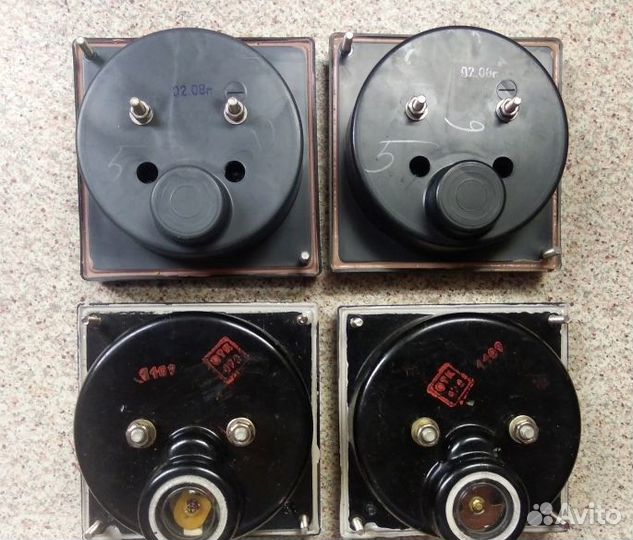 Амперметр 50mA,СССР. Вольтметр 0-100,150V гост
