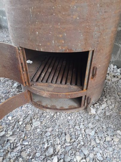 Чугунная печь для бани