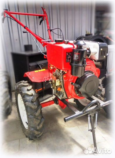 Дизельный мотоблок Herz 9 л.с