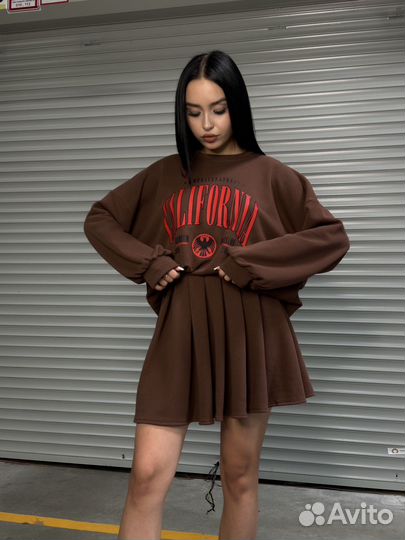 Двойка с юбкой,денский комлект,спорт