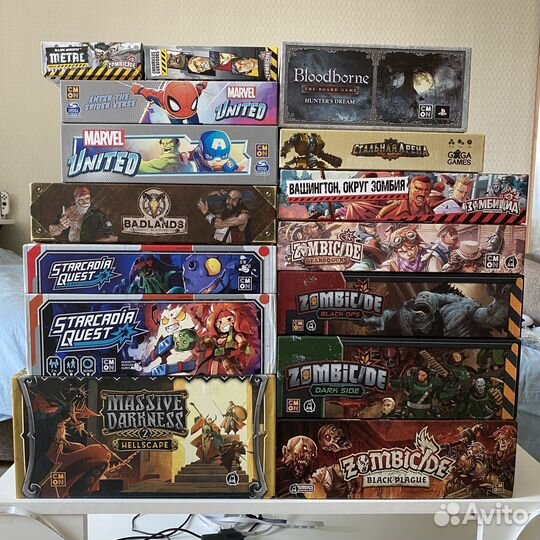 Настольные игры и дополнения к ним
