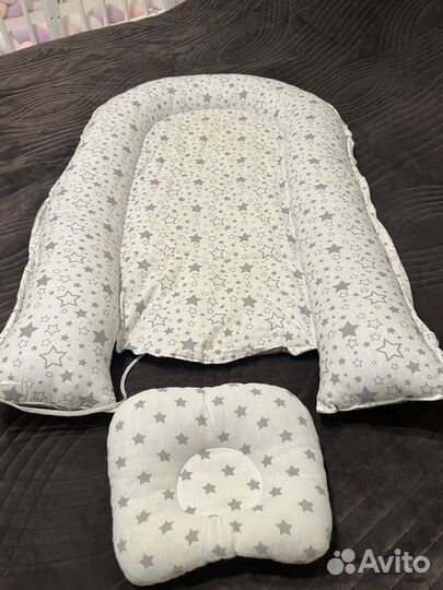 Кокон для новорожденных, подушка