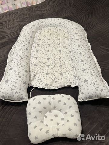 Кокон для новорожденных, подушка