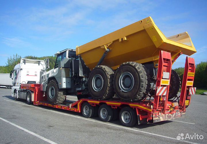 Негабаритные перевозки, негабарит, аренда трала