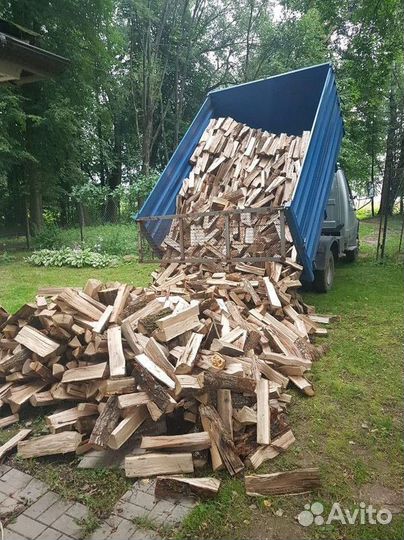 Дрова березовые колотые