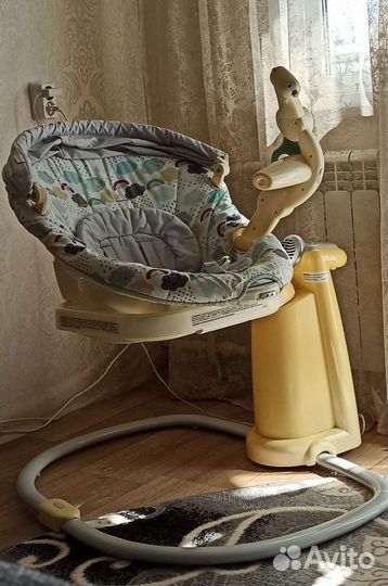 Детские электронные качели