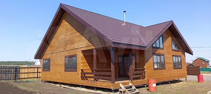 Дом 189 м² на участке 15 сот.