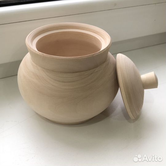 Сахарница деревянная