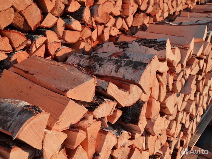Дрова березовые колотые