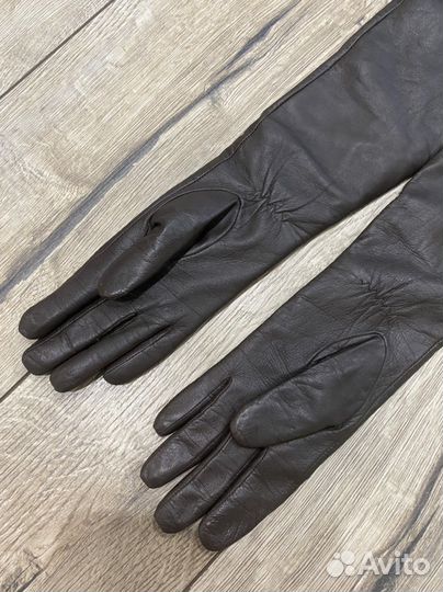 Перчатки женские кожаные 6.5