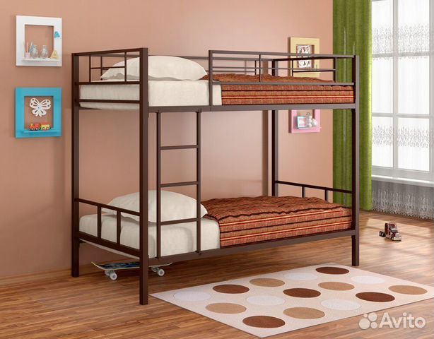 Двухъярусная кровать Валенсия 80/190