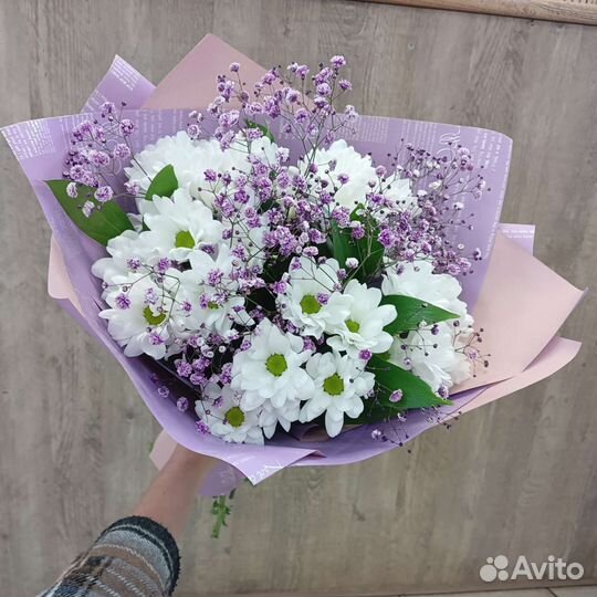 Хризантема букет