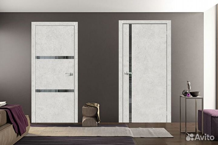 Межкомнатные двери в стиле Хай-Тек