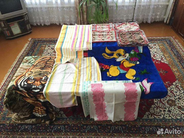 Полотенца СССР Постельное белье Одеяло