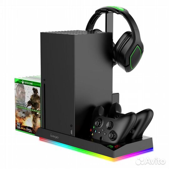 Стенд Xbox Series X, RGB + 2акб 1400 мА, PG-XBX013