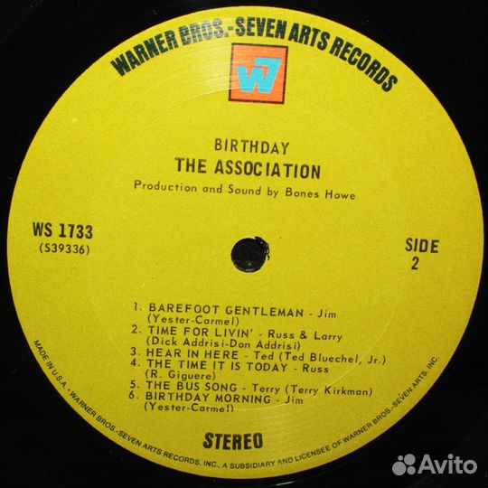 The Association / Birthday (LP)