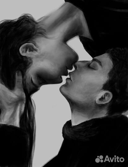 Цифровой художник, портреты на iPad