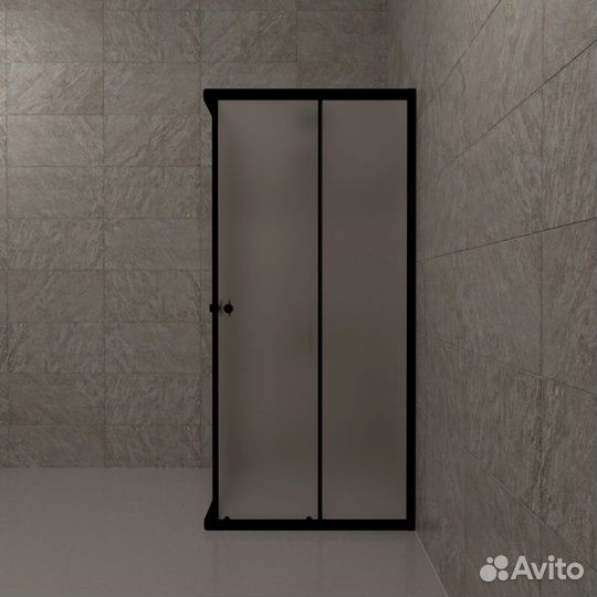 Душевое ограждение матовое 90х90