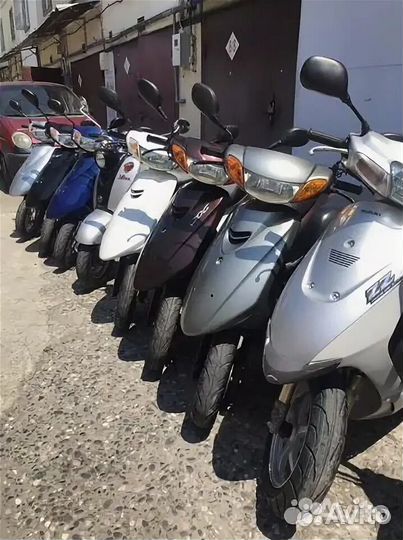 Скутера с Японии, без Пробега