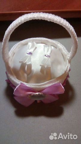 Корзинка для обручальных колец