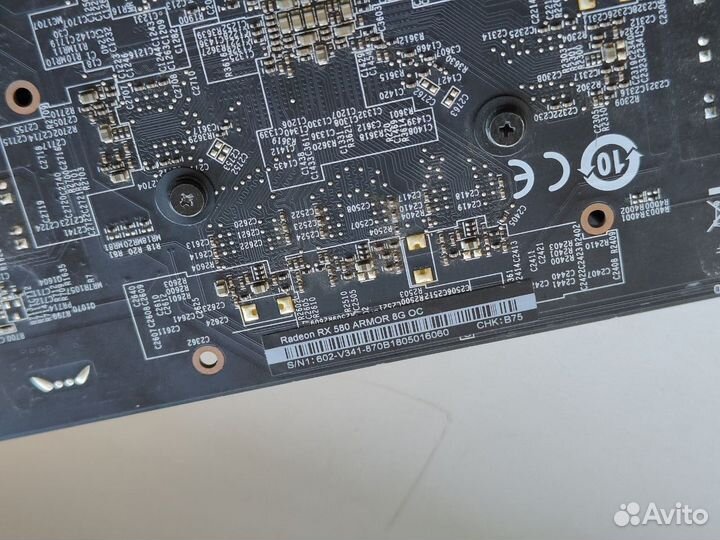 Видеокарта MSI Armor RX 580 8GB gddr5 ос