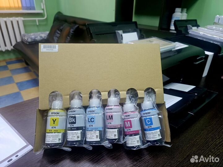 Оригинальные чернила Epson