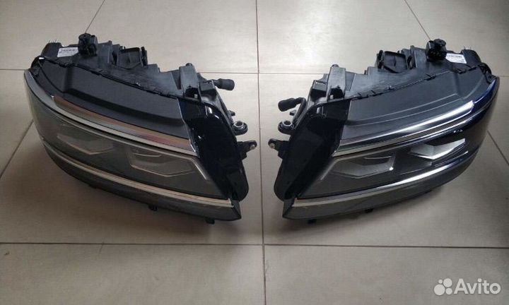 Комплект фар Led на volkswagen tiguan2