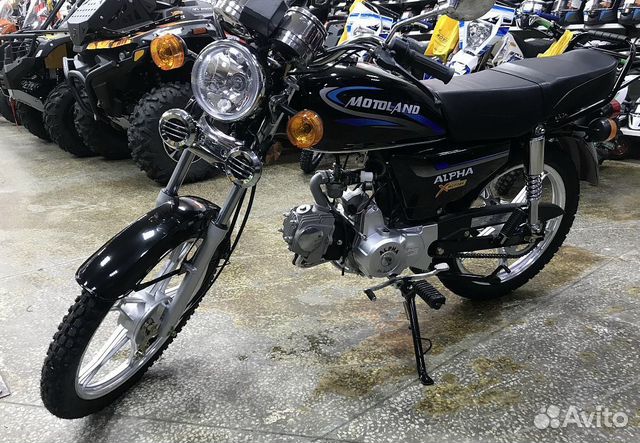 Мопед motoland альфа 11 PRO-sport