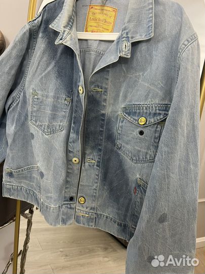 Джинсовая куртка levis