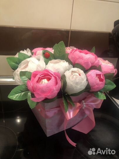 Букеты из конфет