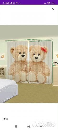 Шторы детские