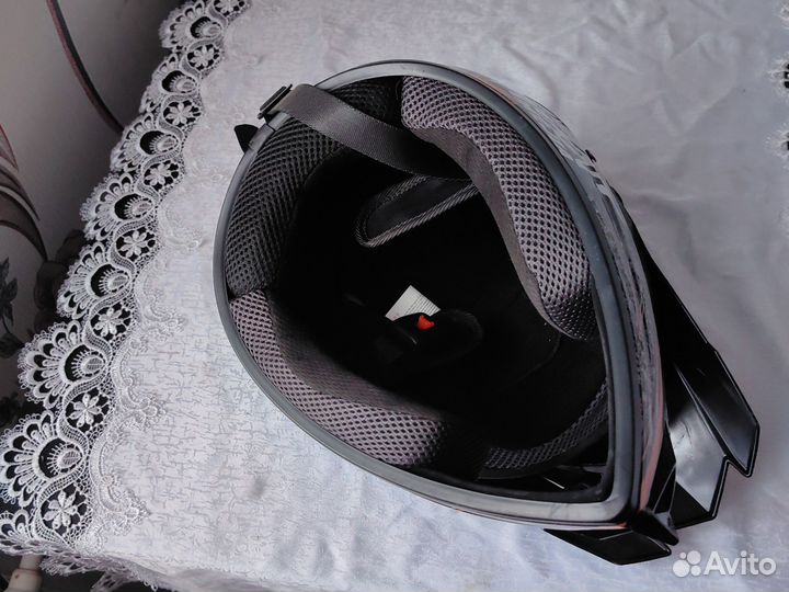 Mowgli Мотошлем, цвет: черный, размер: S