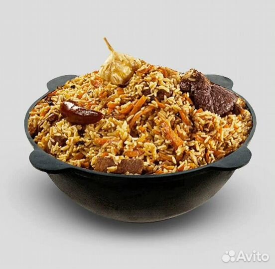 Казан чугунный Наманган Узбекский (плоское дно), ч