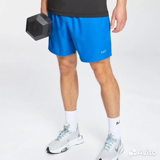 Шорты Myprotein Repeat Graphic - True Blue