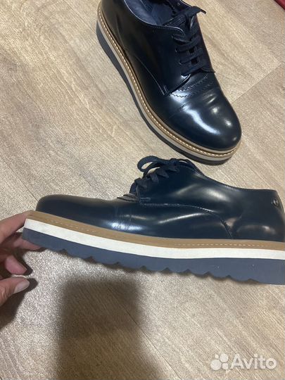 Полуботинки натуральная кожа 38