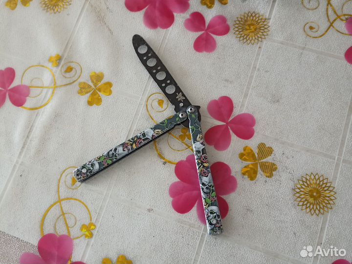 Тренировочный нож бабочка